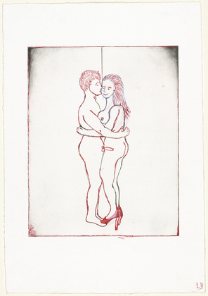 Louise Bourgeois. The Couple, plate 5 of 7, from the portfolio, La R&eacute;paration. 2001