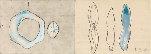 Louise Bourgeois. Untitled, no. 17, in Nothing to Remember (set 3), from the series of folio sets (1-6). 2004-2006