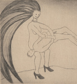 Louise Bourgeois. Untitled, plate 2 of 5, from the series, The Laws of Nature. c. 2003