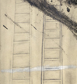 Louise Bourgeois. The Ladder of Success, plate 14 of 18, from the illustrated book, One's Sleep (3). 2003