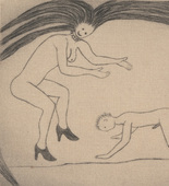 Louise Bourgeois. Untitled, plate 5 of 5, from the series, The Laws of Nature. c. 2003