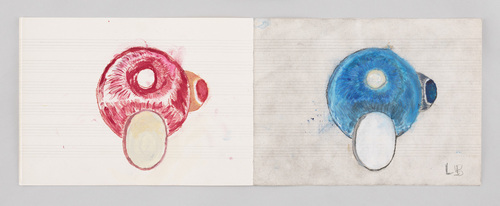 Louise Bourgeois. Untitled, no. 9, in Nothing to Remember (set 6), from the series of folio sets (1-6). 2004-2006