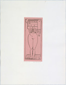 Louise Bourgeois. Femme Maison. 1984