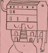 Louise Bourgeois. Femme Maison. 1984