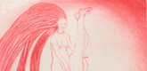 Louise Bourgeois. Untitled, plate 4 of 5, from the illustrated book, The Laws of Nature. c. 2003