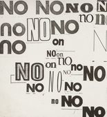 Louise Bourgeois. No (2). 1973
