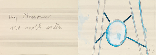 Louise Bourgeois. Untitled, no. 16, in Nothing to Remember (set 3), from the series of folio sets (1-6). 2004-2006