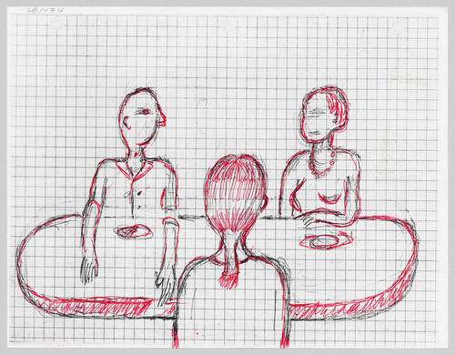 Louise Bourgeois. Where People Face Each Other in Judgement. 1997
