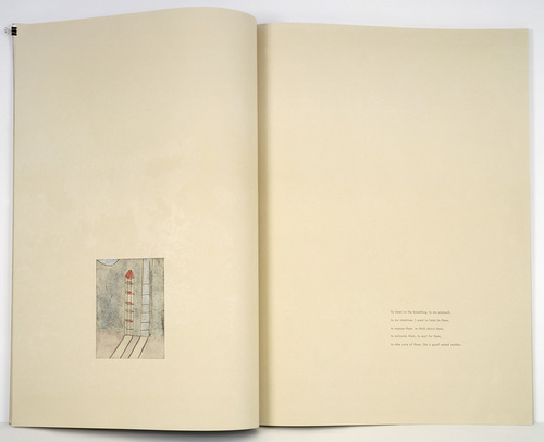 Louise Bourgeois. Side by Side, plate 6 of 18, from the illustrated book, One's Sleep (3). 2003