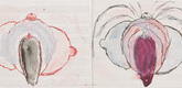 Louise Bourgeois. Untitled, no. 14, in Nothing to Remember (set 5), from the series of folio sets (1-6). 2004-2006