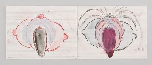 Louise Bourgeois. Untitled, no. 14, in Nothing to Remember (set 5), from the series of folio sets (1-6). 2004-2006