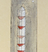 Louise Bourgeois. The Sky's the Limit, plate 9 of 18, from the illustrated book, One's Sleep (3). 2003