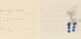 Louise Bourgeois. Untitled drawing, in Nothing to Remember (set 4), from the series of folio sets (1-6). 2004-2006