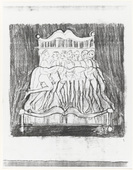 Louise Bourgeois. Untitled (Study for Untitled, plate 5 of 5, from the illustrated book, and plate 5 of 7, from the portfolio, Metamorfosis). 1996