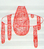 Louise Bourgeois. Untitled, no. 22 of 32, from the sketchbook, Memory Traces 2. 2002