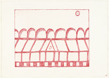 Louise Bourgeois. The Happy House, plate 7 of 7, from the portfolio, La R&eacute;paration. 2001