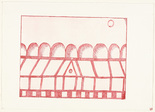 Louise Bourgeois. The Happy House, plate 7 of 7, state II of XX, from the portfolio, La R&eacute;paration. 2001