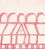 Louise Bourgeois. The Happy House, plate 7 of 7, from the portfolio, La R&eacute;paration. 2001