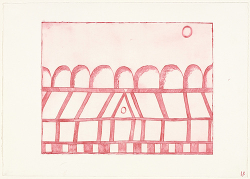 Louise Bourgeois. The Happy House, plate 7 of 7, from the portfolio, La R&eacute;paration. 2001