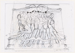 Louise Bourgeois. Untitled (Study for Eight in Bed). 1998