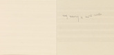Louise Bourgeois. Text in Nothing to Remember (set 3), from the series of folio sets (1-6). 2004-2006