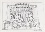 Louise Bourgeois. Untitled (Study for Eight in Bed). 1998