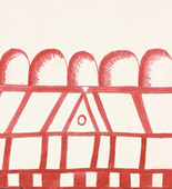Louise Bourgeois. The Happy House, plate 7 of 7, from the portfolio, La R&eacute;paration. 2001