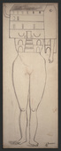 Louise Bourgeois. Femme Maison. 1946-1947
