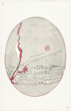 Louise Bourgeois. Map of Connecticut and Long Island. 2001