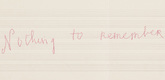 Louise Bourgeois. Nothing to Remember (set 6), from the series of folio sets (1-6). 2004-2006