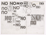 Louise Bourgeois. No (2). 1973