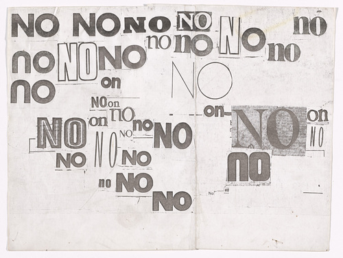 Louise Bourgeois. No (2). 1973