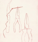 Louise Bourgeois. La R&eacute;paration, plate 3 of 7, from the portfolio, La R&eacute;paration. 2001
