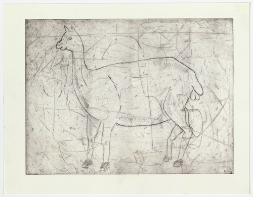 Louise Bourgeois. Llama. 1999