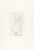 Louise Bourgeois. Untitled, plate 14 of 14, from the portfolio, Autobiographical Series. c. 1993