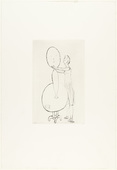 Louise Bourgeois. Untitled, plate 14 of 14, from the portfolio, Autobiographical Series. c. 1993