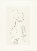 Louise Bourgeois. Untitled, plate 14 of 14, from the portfolio, Autobiographical Series. c. 1993
