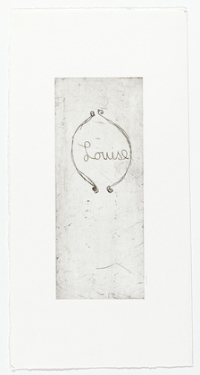 Louise Bourgeois. Louise. 1999