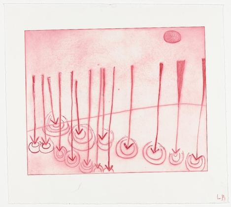 Louise Bourgeois. Rain Falling on Water. 2002