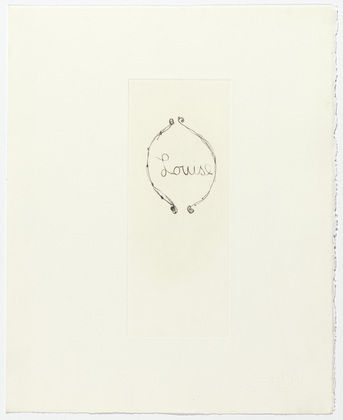 Louise Bourgeois. Louise. 1999