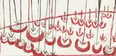 Louise Bourgeois. Rain Falling on Water. 2002