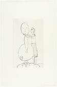 Louise Bourgeois. Untitled, plate 14 of 14, from the portfolio, Autobiographical Series. c. 1993