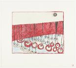 Louise Bourgeois. Rain Falling on Water. 2002