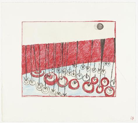 Louise Bourgeois. Rain Falling on Water. 2002