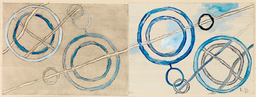 Louise Bourgeois. Untitled, no. 12, in Nothing to Remember (set 4), from the series of folio sets (1-6). 2004-2006