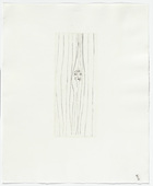 Louise Bourgeois. Peeking through Curtain. 1999