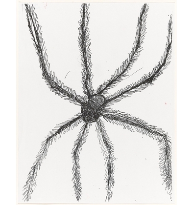 Louise Bourgeois. Untitled (Study for Hairy Spider). 2001