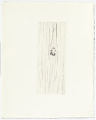 Louise Bourgeois. Peeking through Curtain. 1999
