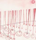 Louise Bourgeois. Rain Falling on Water. 2002