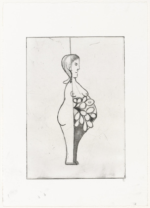 Louise Bourgeois. Girl Falling. 1993